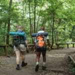 Walking in the nature