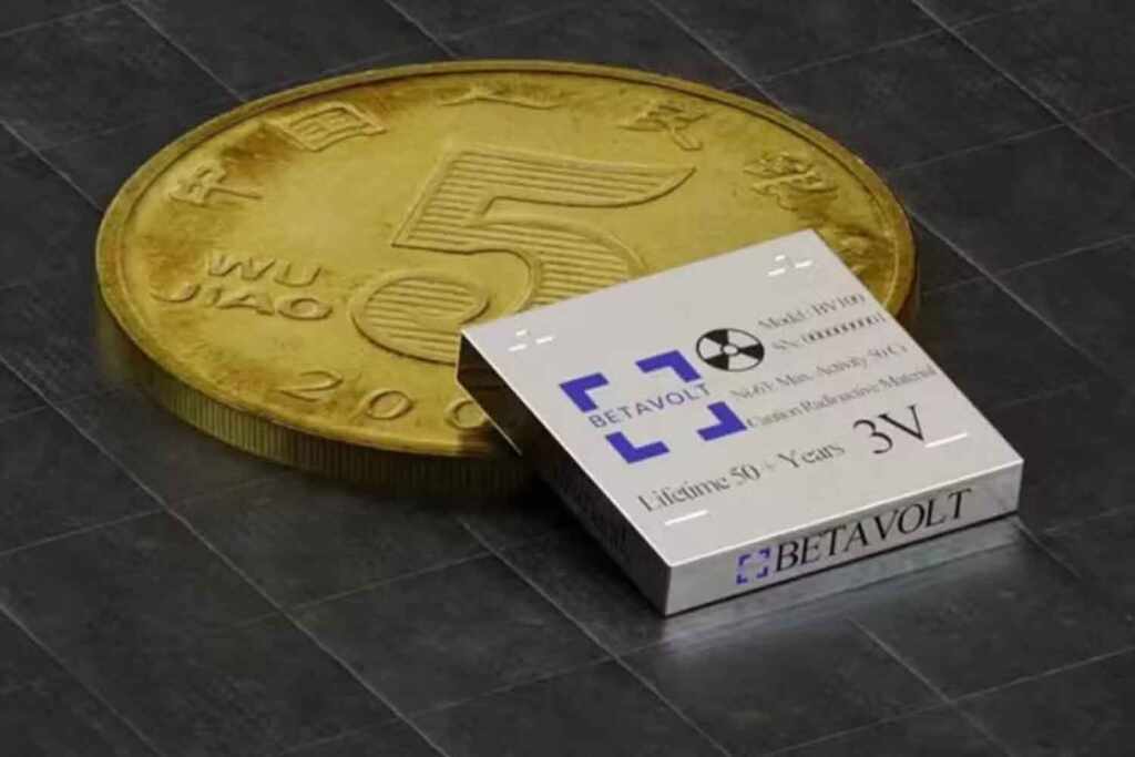 nuclear battery that can power devices for 50 years