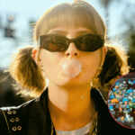 Chewing gum microplastics