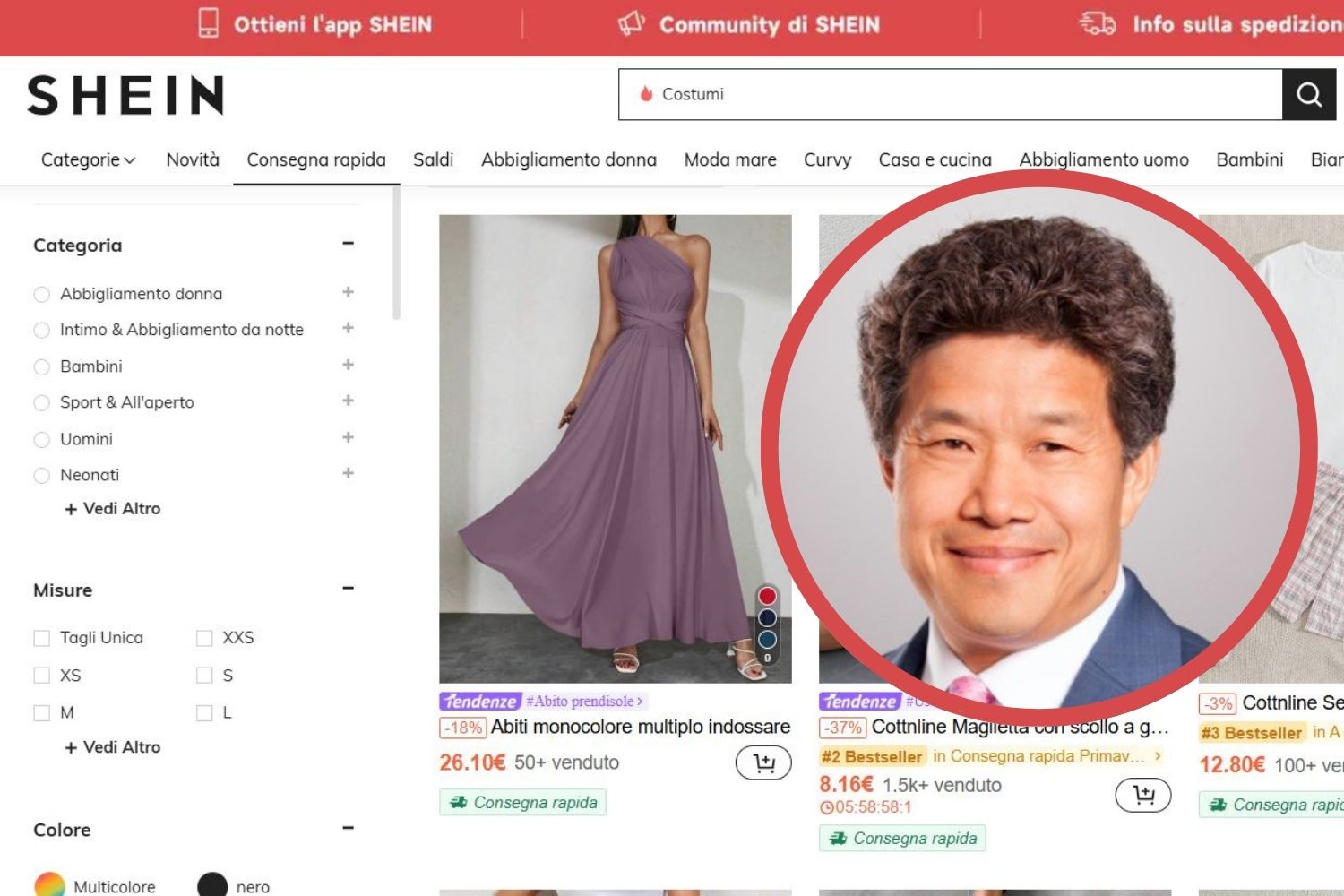 Donald Tang, CEO di Shein