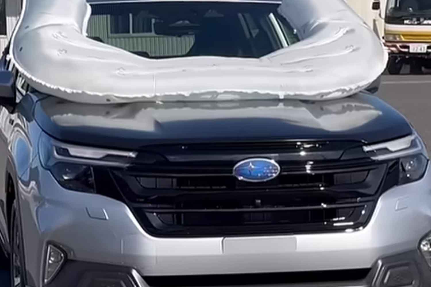 External airbag by Subaru