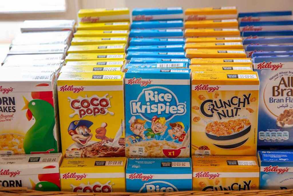 Kellogg's breakfast cereals