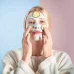 Skin care concept. Face cream.