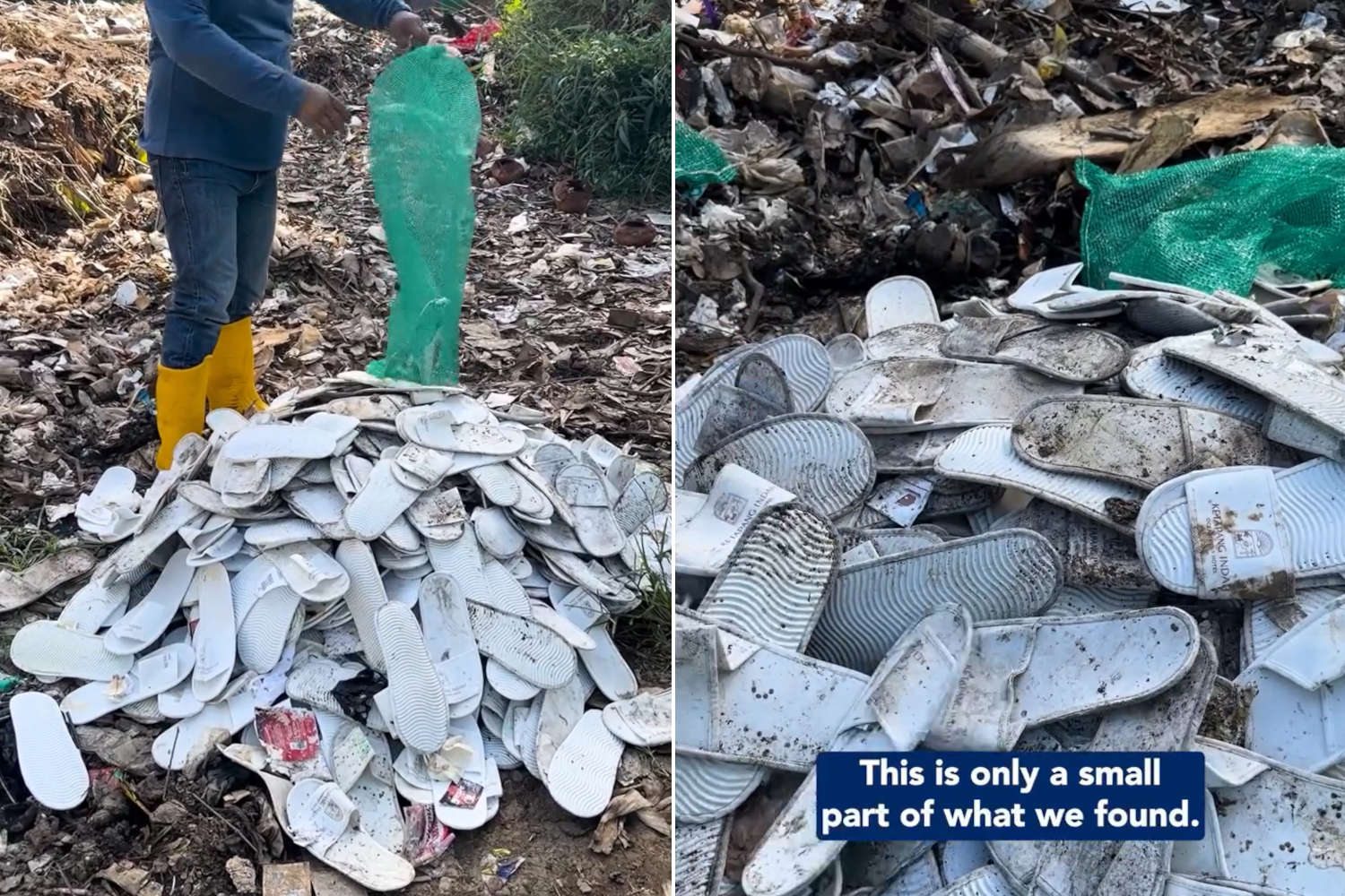 hotel slippers are polluting Indonesia’s environment