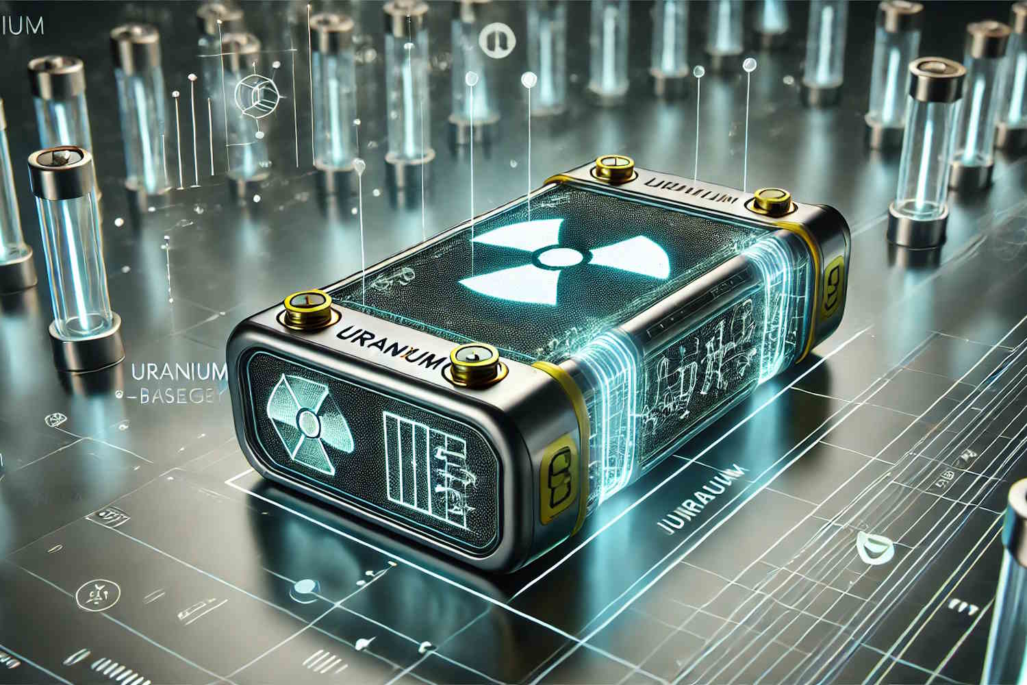 battery made of depleted uranium