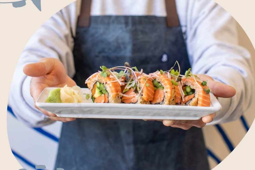 Lab-grown salmon