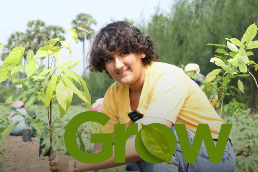 Prasiddhi Singh plants 150,000 trees