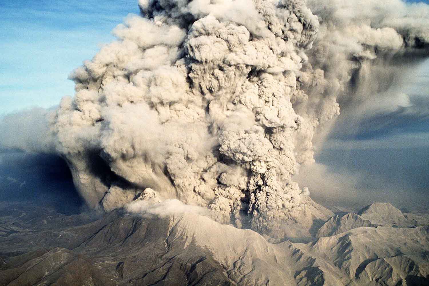Volcanic eruption