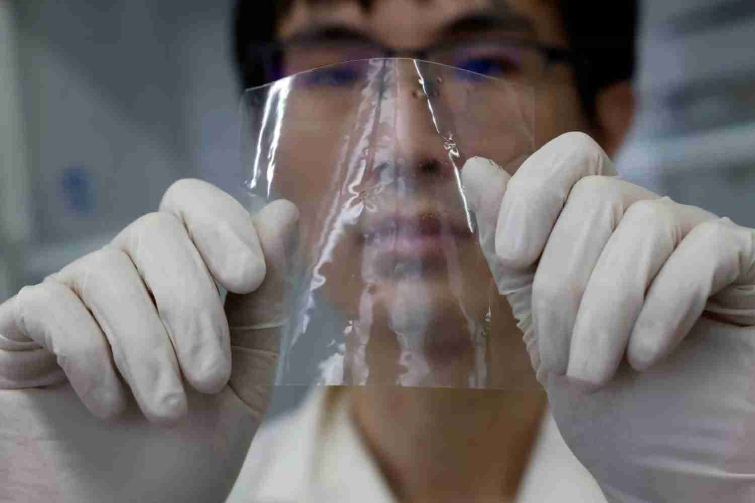 biodegradable material dissolves in seawater