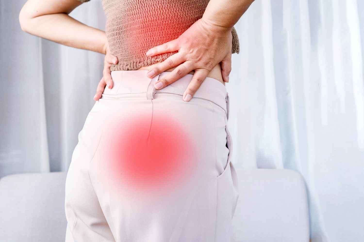 pain in the buttocks 