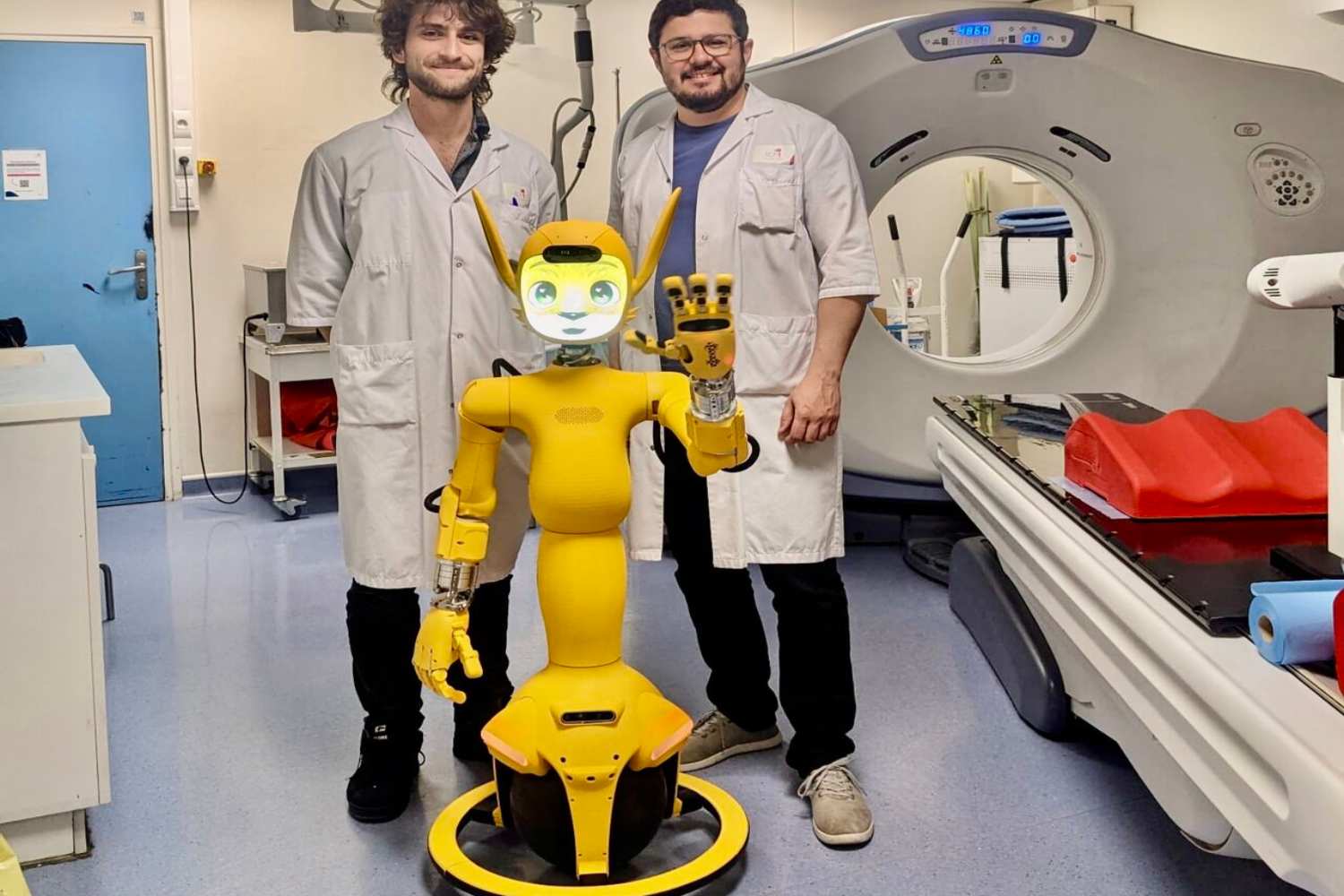 humanoid robot is helping kids fight cancer