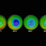 Ozone hole closing