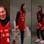 Iranian basketball players