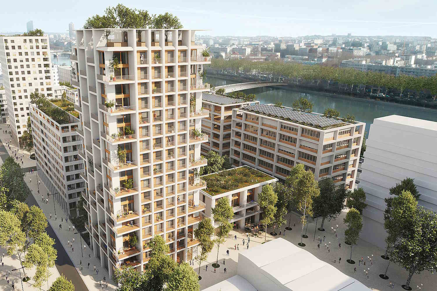sustainable building in Lyon
