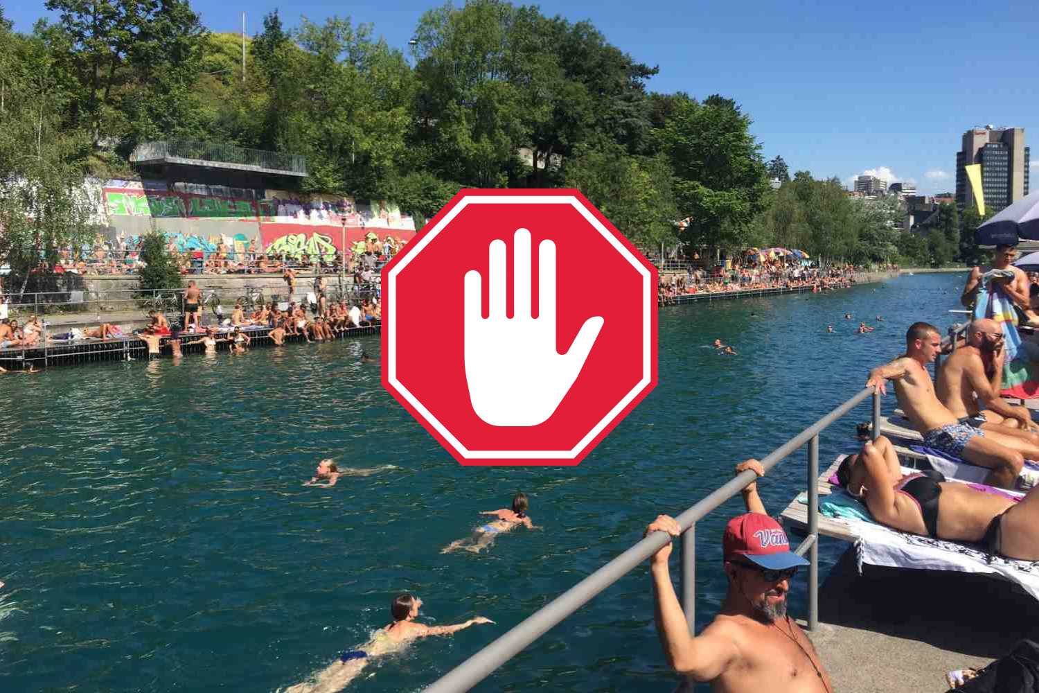Paris, the Seine is now swimmable