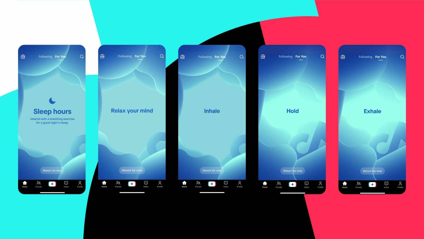 New meditation feature in TikTok