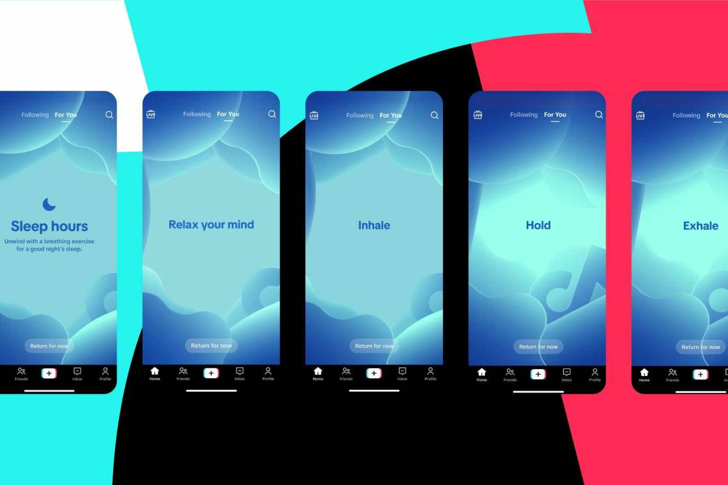 New meditation feature in TikTok