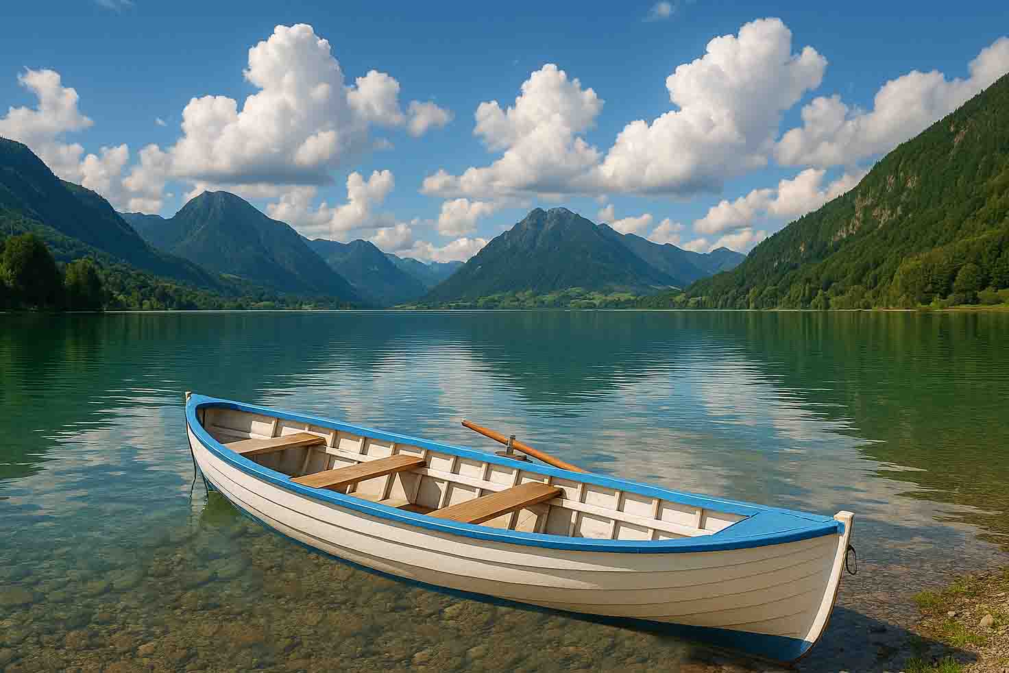 No shadow boat