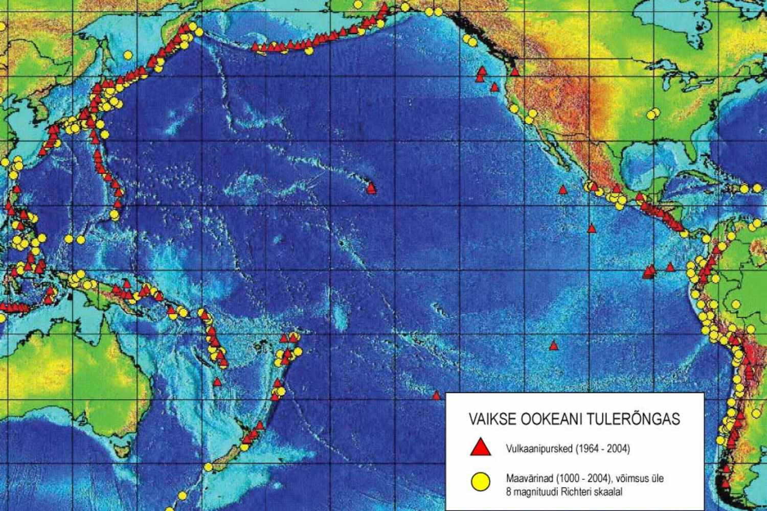 The pacific ring of fire