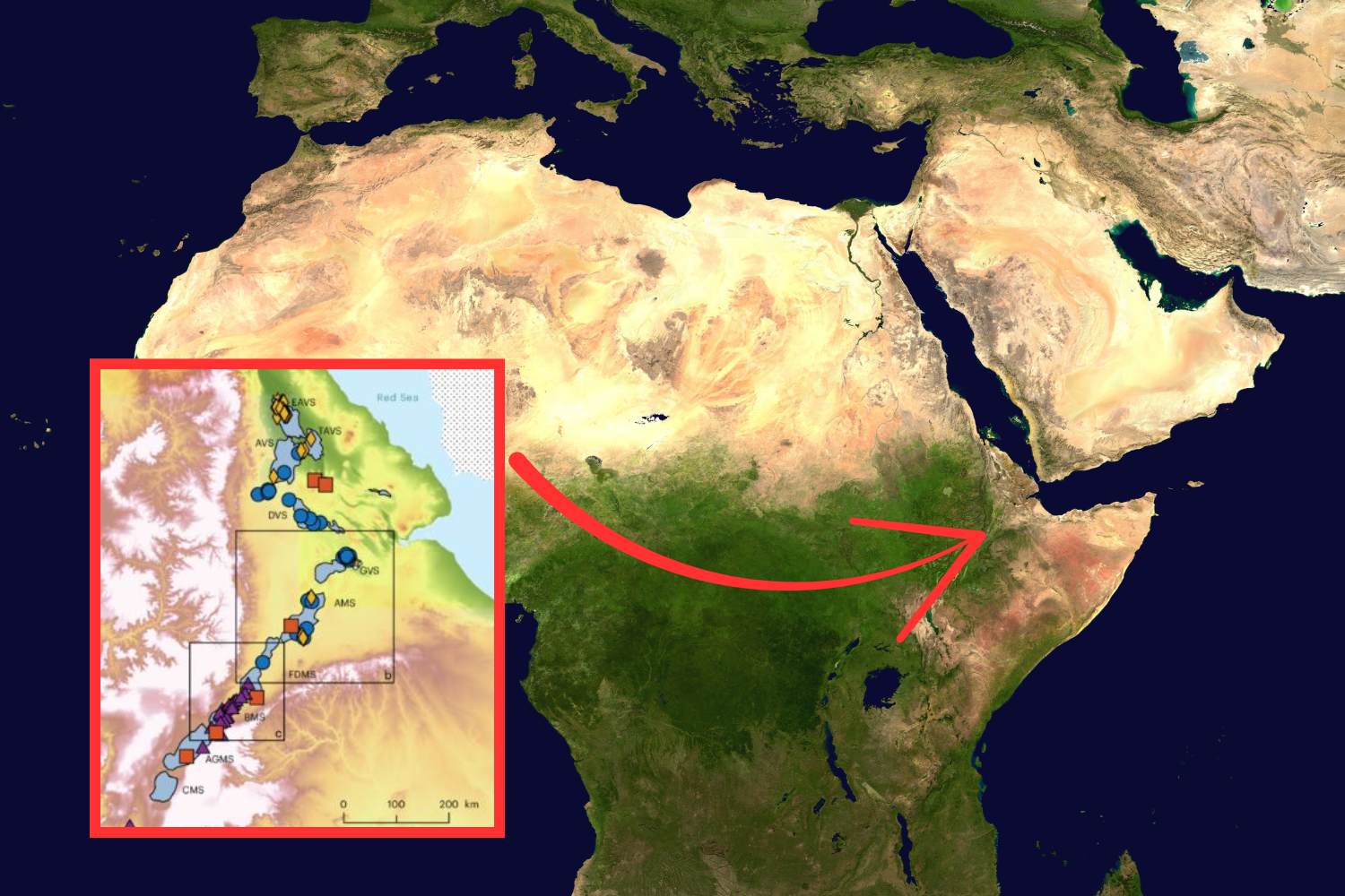 birth of the sixth ocean in Africa