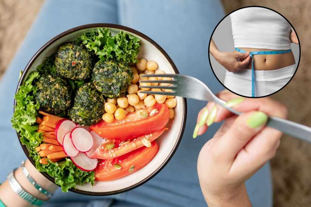 A vegan diet is good for losing weight.