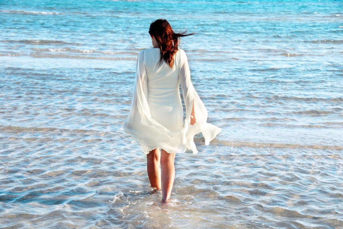 walking in the water