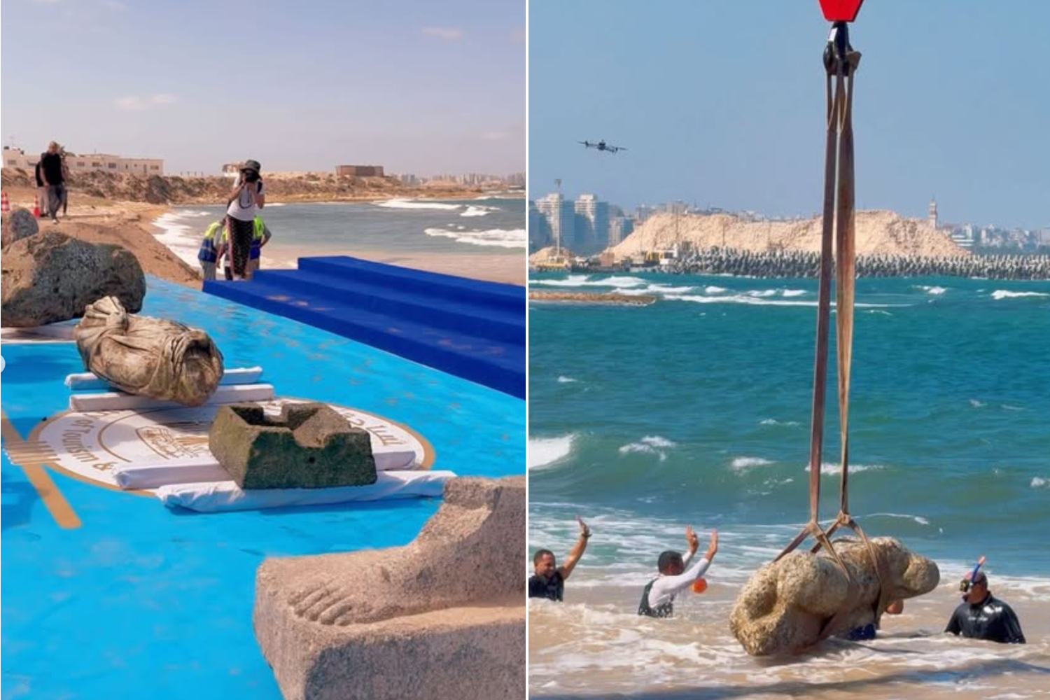 archaeological discoveries Alexandria 2025
