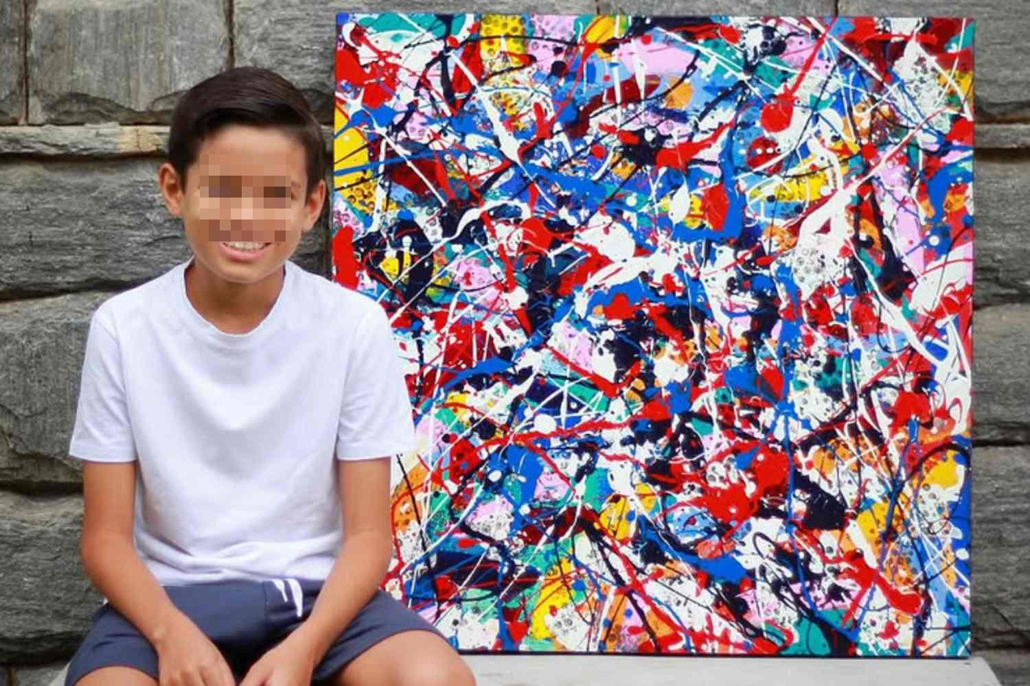 Nine-year-old Mateus Rosa