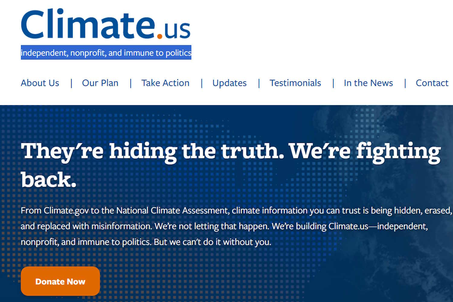 Climate.us new site