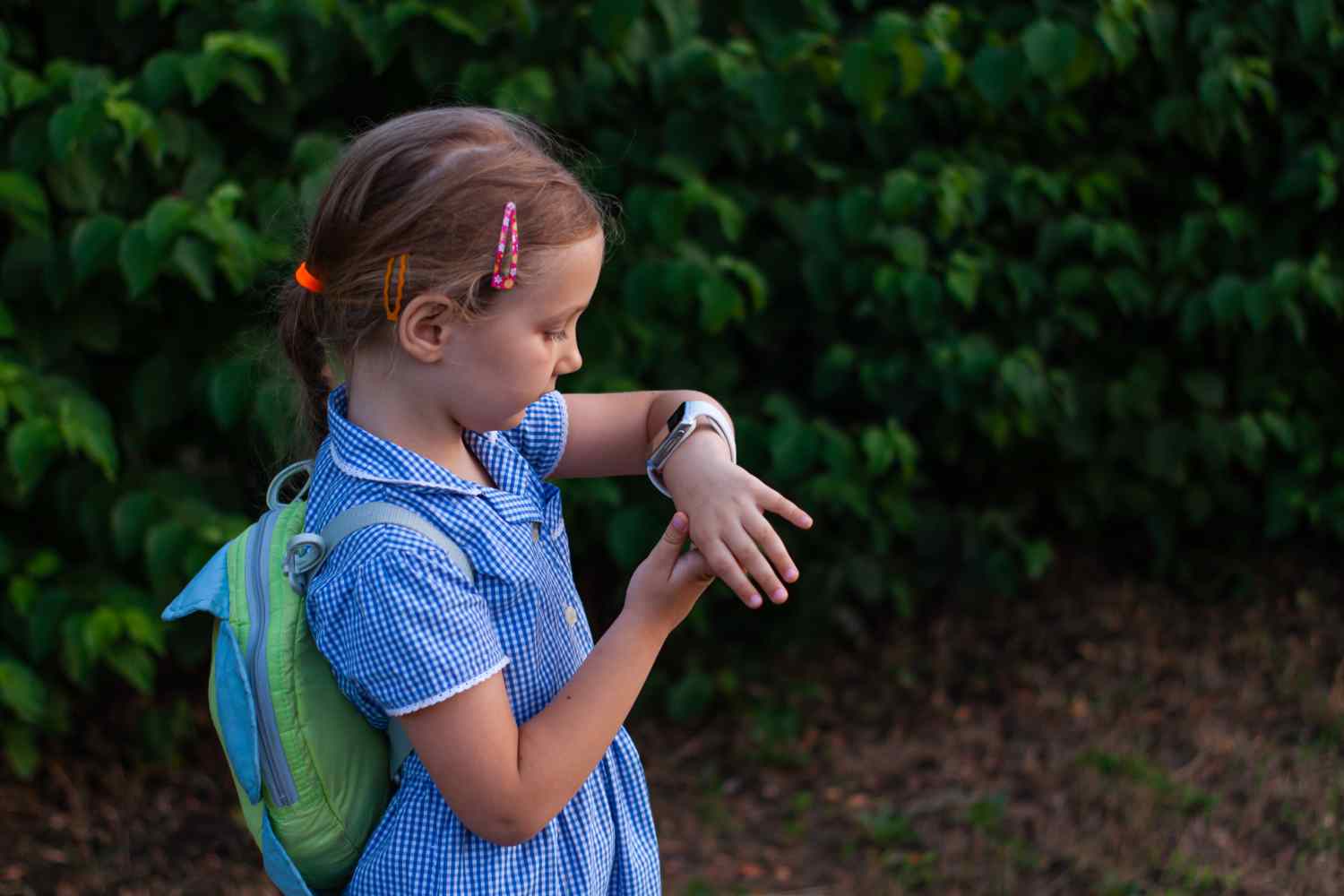 Kids and smartwatch