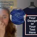 Temu t-shirt with wrong writing