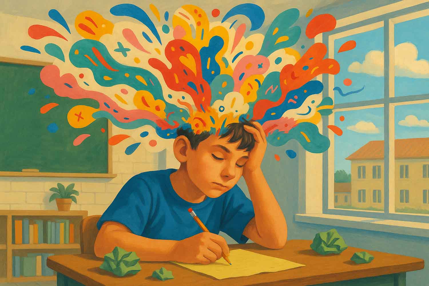ADHD creativity link: scientists explain why distraction fuels imagination and creative thinking
