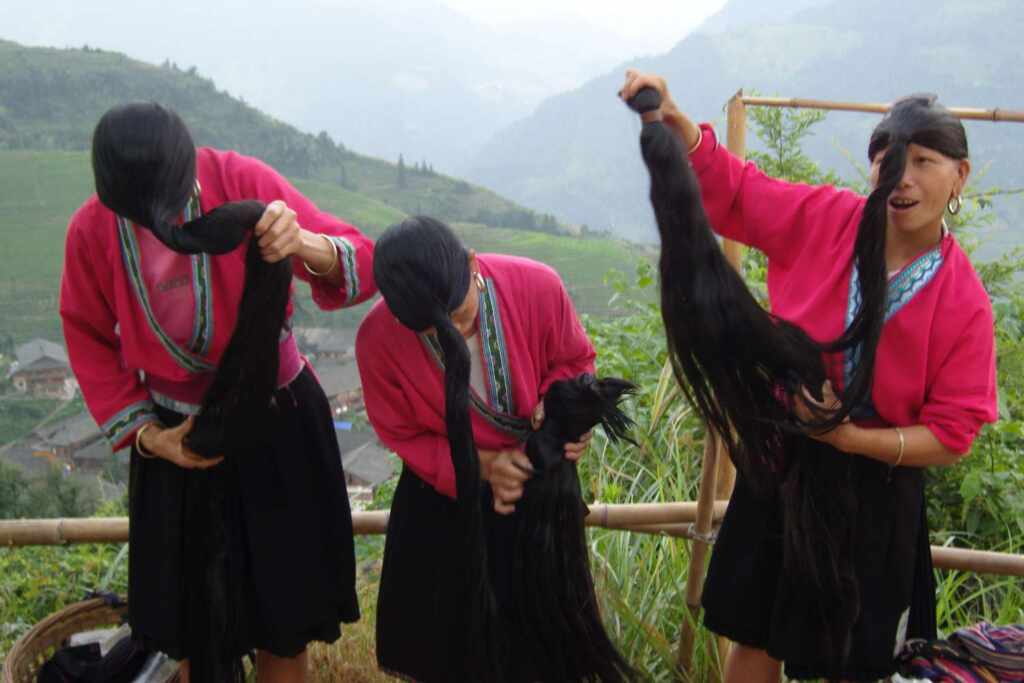 Chinese tribe women cut hair twice in lifetime: ancient tradition story