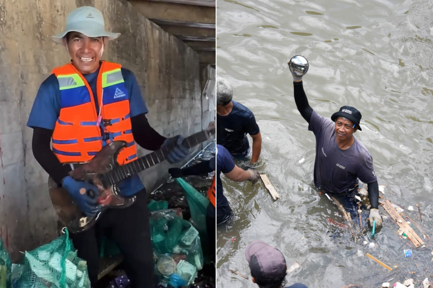12 tons of garbage removed from Bali rivers after floods: see the most absurd waste found by activists