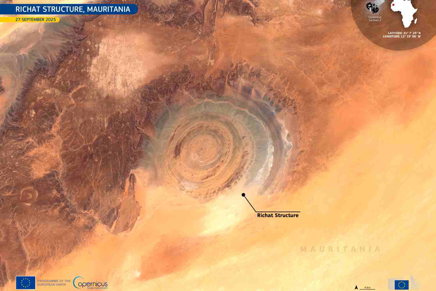 Eye of Africa - Sahara