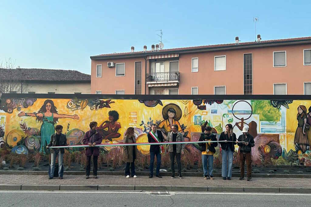 Prima Vera: In Liscate, the mural celebrating women's rebirth and nature