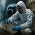 Arctic ice melts revealing ancient microbes concerning scientists - climate change impact on frozen pathogens