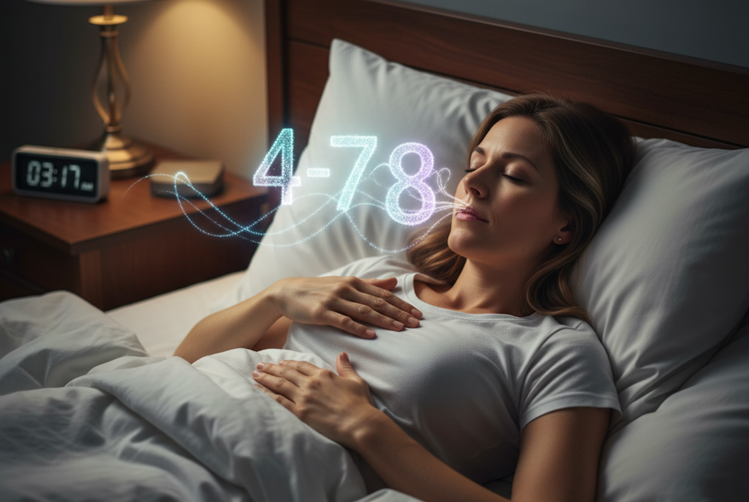 Fall asleep in under 1 minute with the "4-7-8" breathing technique, Harvard's most effective method